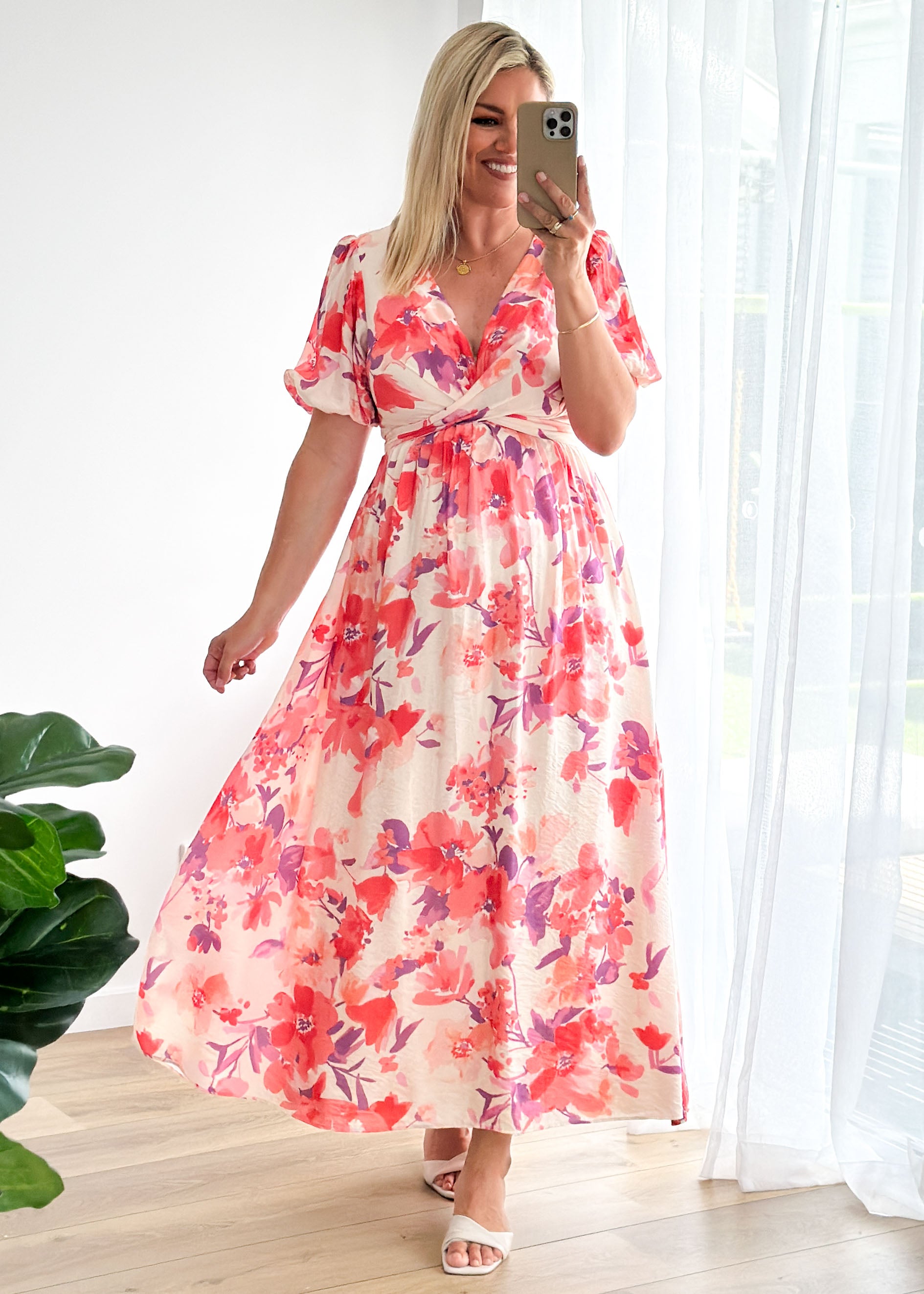 Patterson Maxi Dress - Ruby Floral