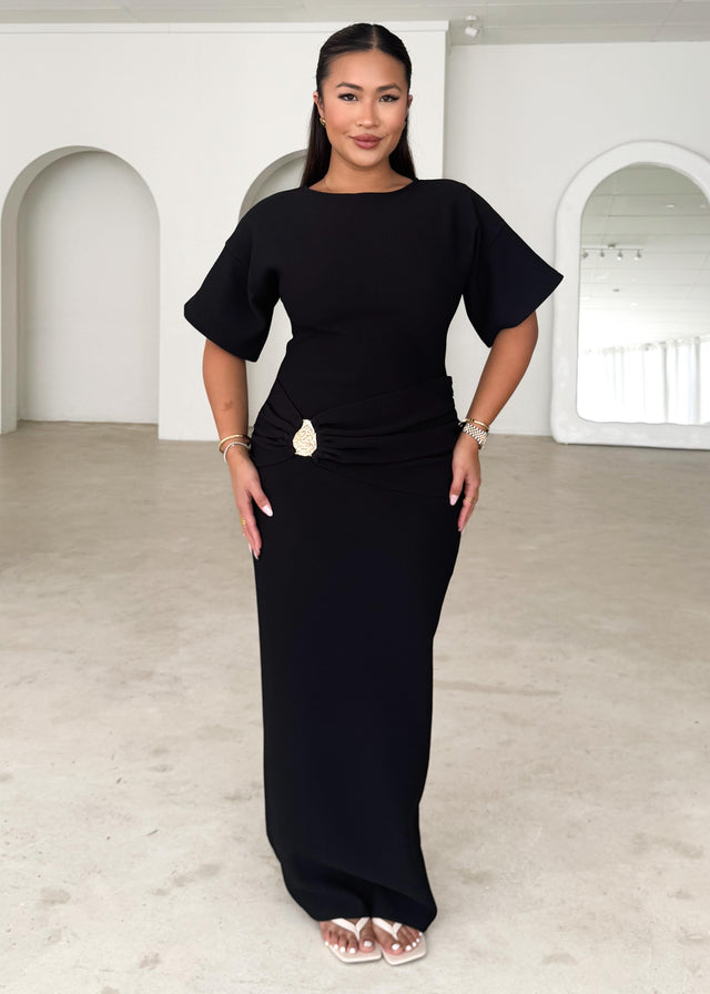 Tallie Maxi Dress - Black