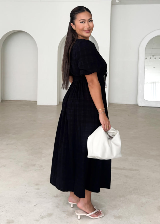 Lillyanne Midi Dress - Black