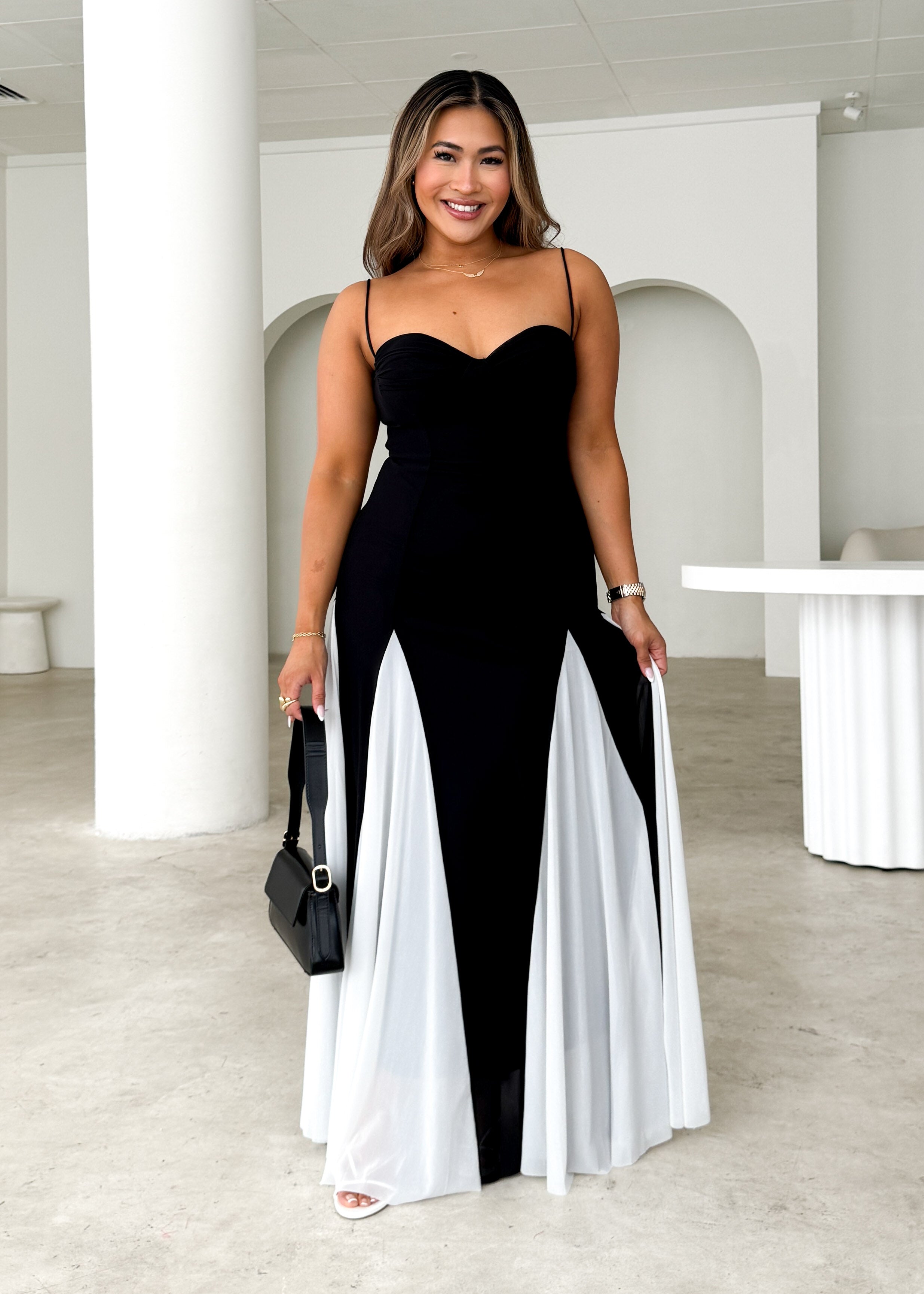 Langstone Maxi Dress - Black