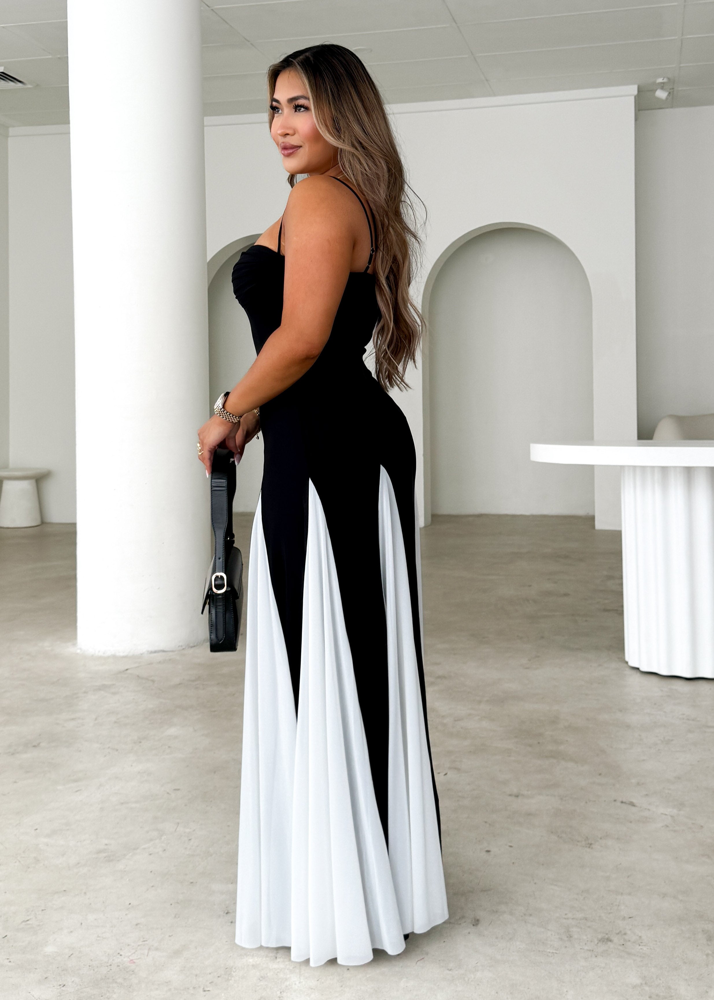 Langstone Maxi Dress - Black