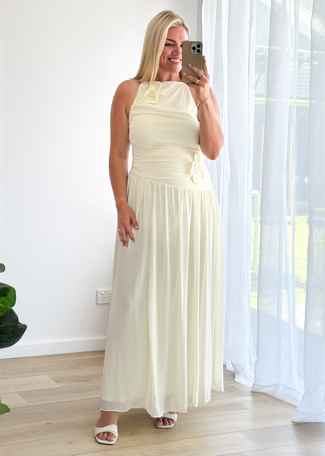 Gillian Maxi Dress - Butter