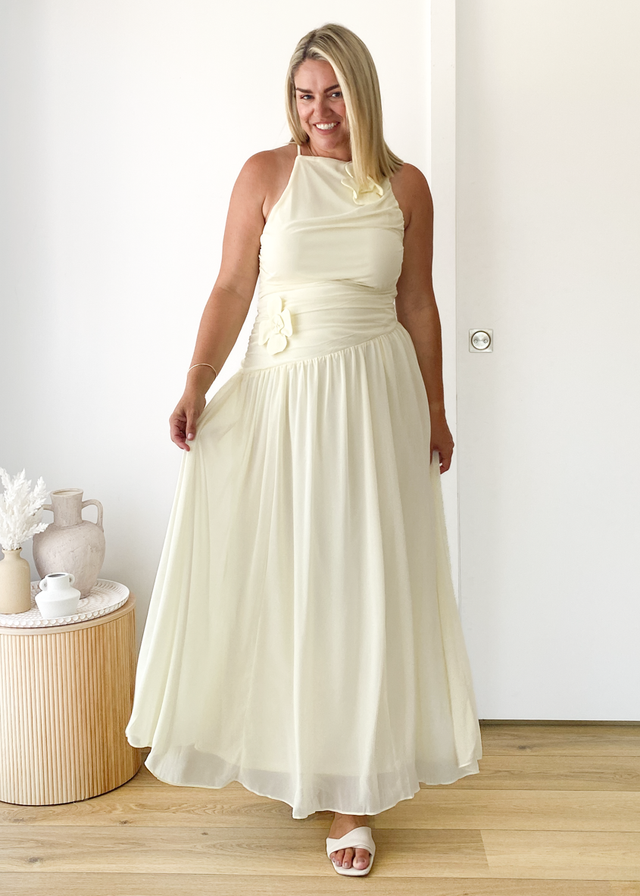Gillian Maxi Dress - Butter