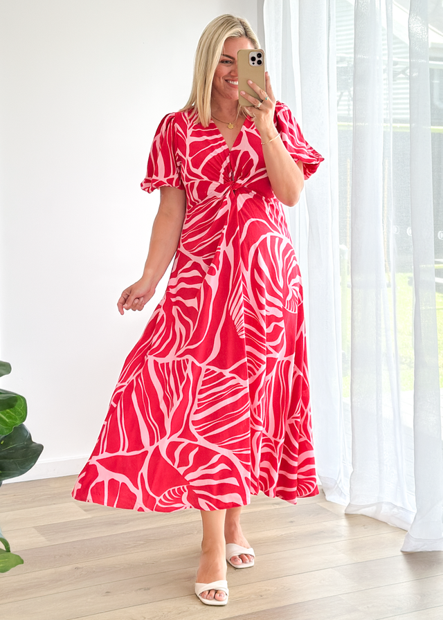 Sahara Midi Dress - Gaia