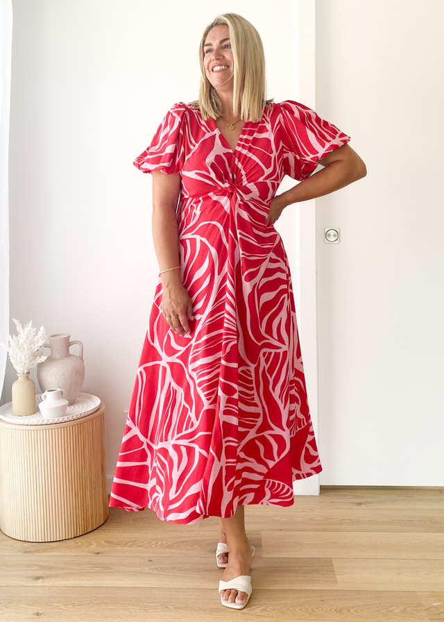 Sahara Midi Dress - Gaia