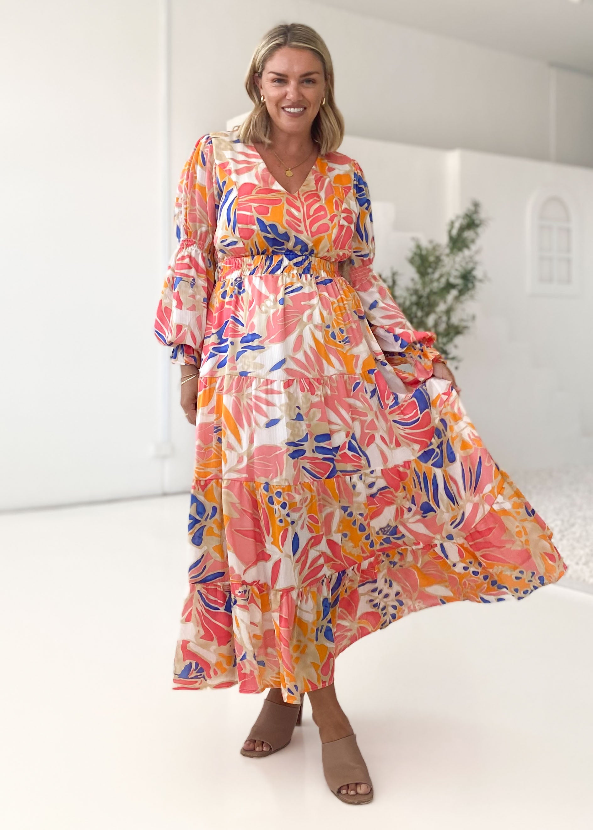 Roxy Maxi Dress - Multi Floral