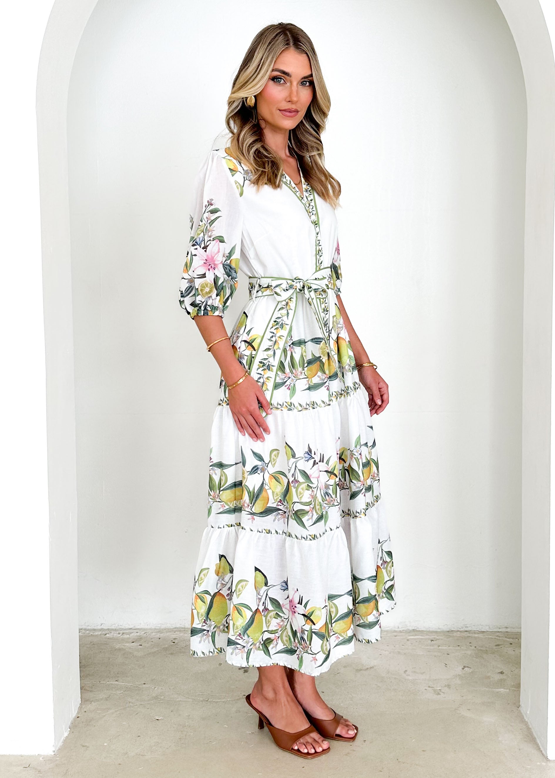 Jovana Maxi Dress - Limoncello