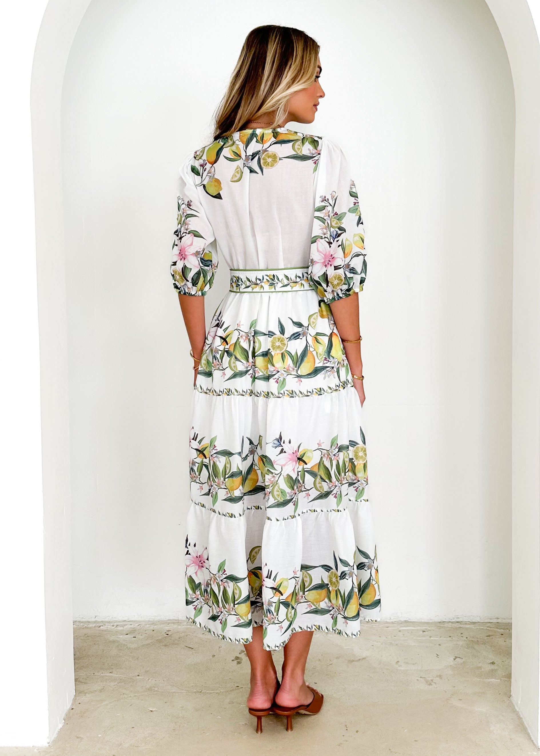 Jovana Maxi Dress - Limoncello