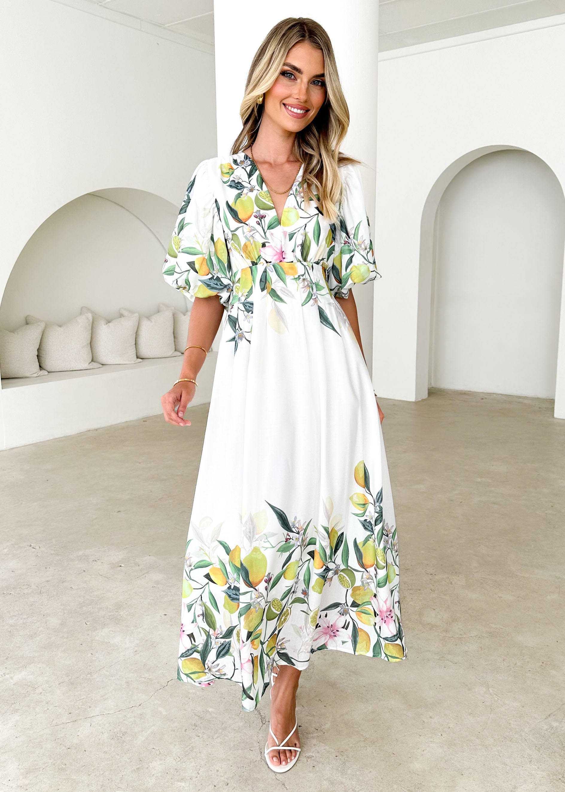 Lumina Maxi Dress - Limoncello