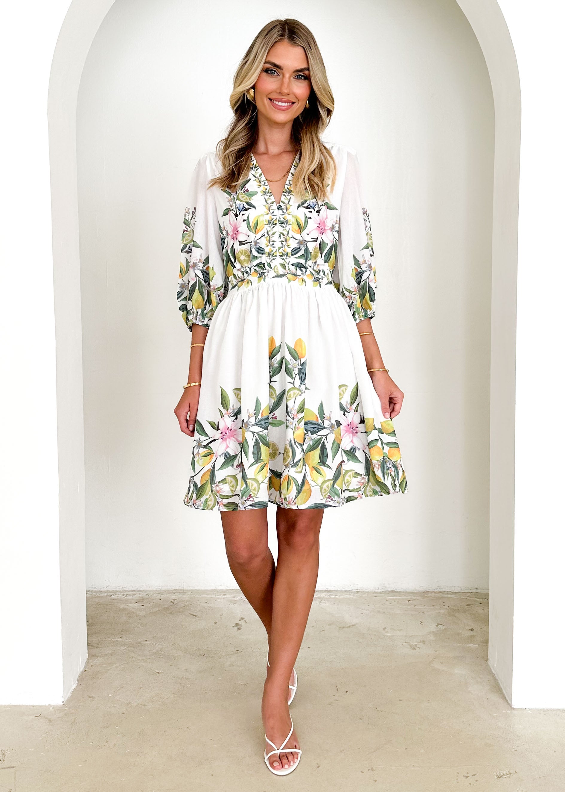 Lielani Dress - Limoncello