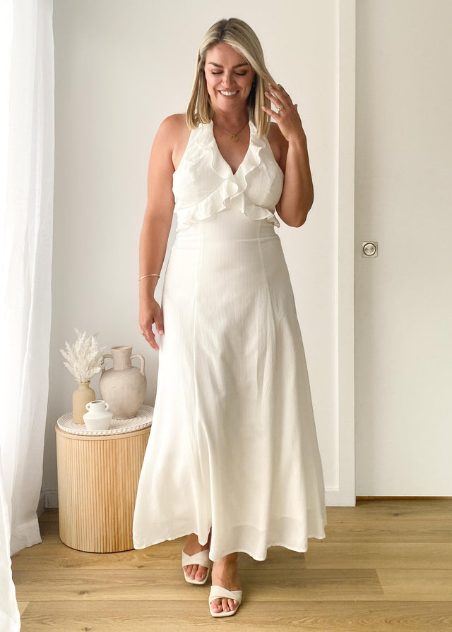 Montana Midi Dress - Off White