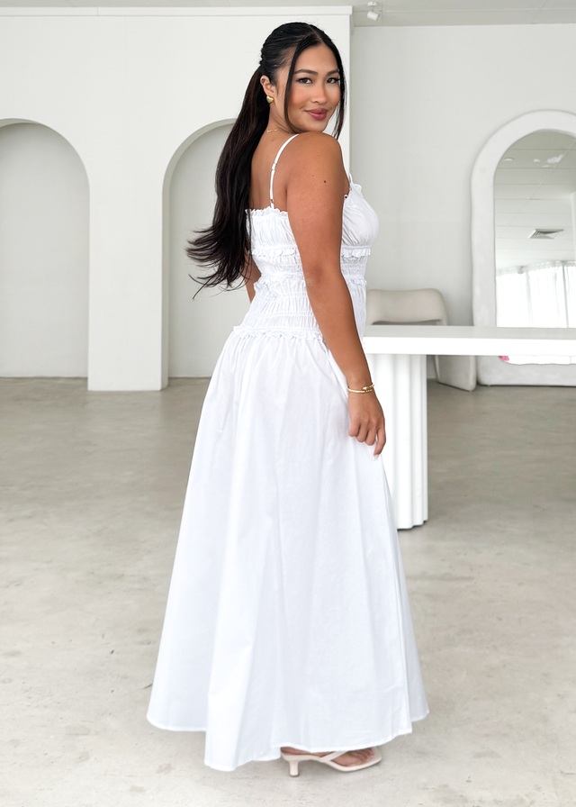 Rihana Maxi Dress - Off White