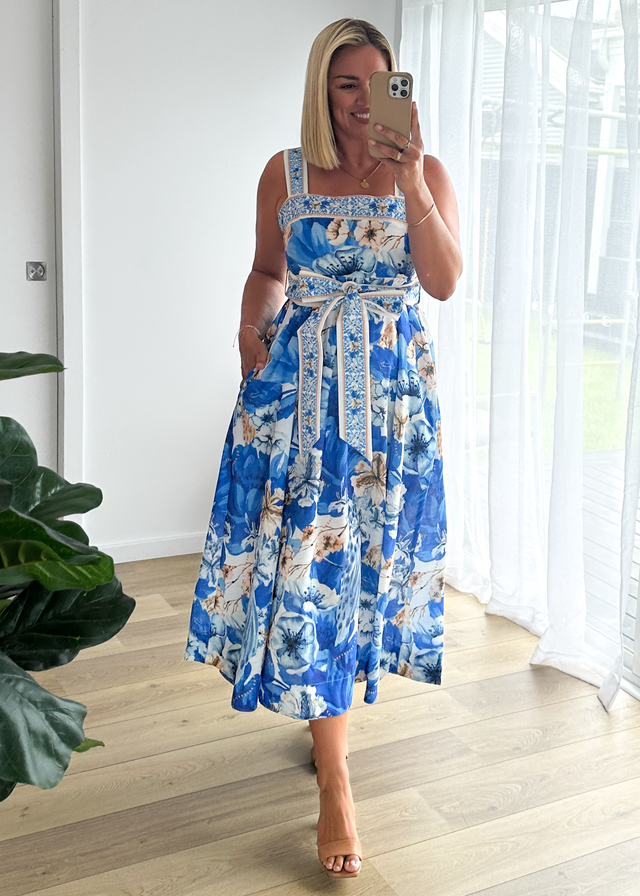 Amarisa Maxi Dress - Vacanza Sapphire