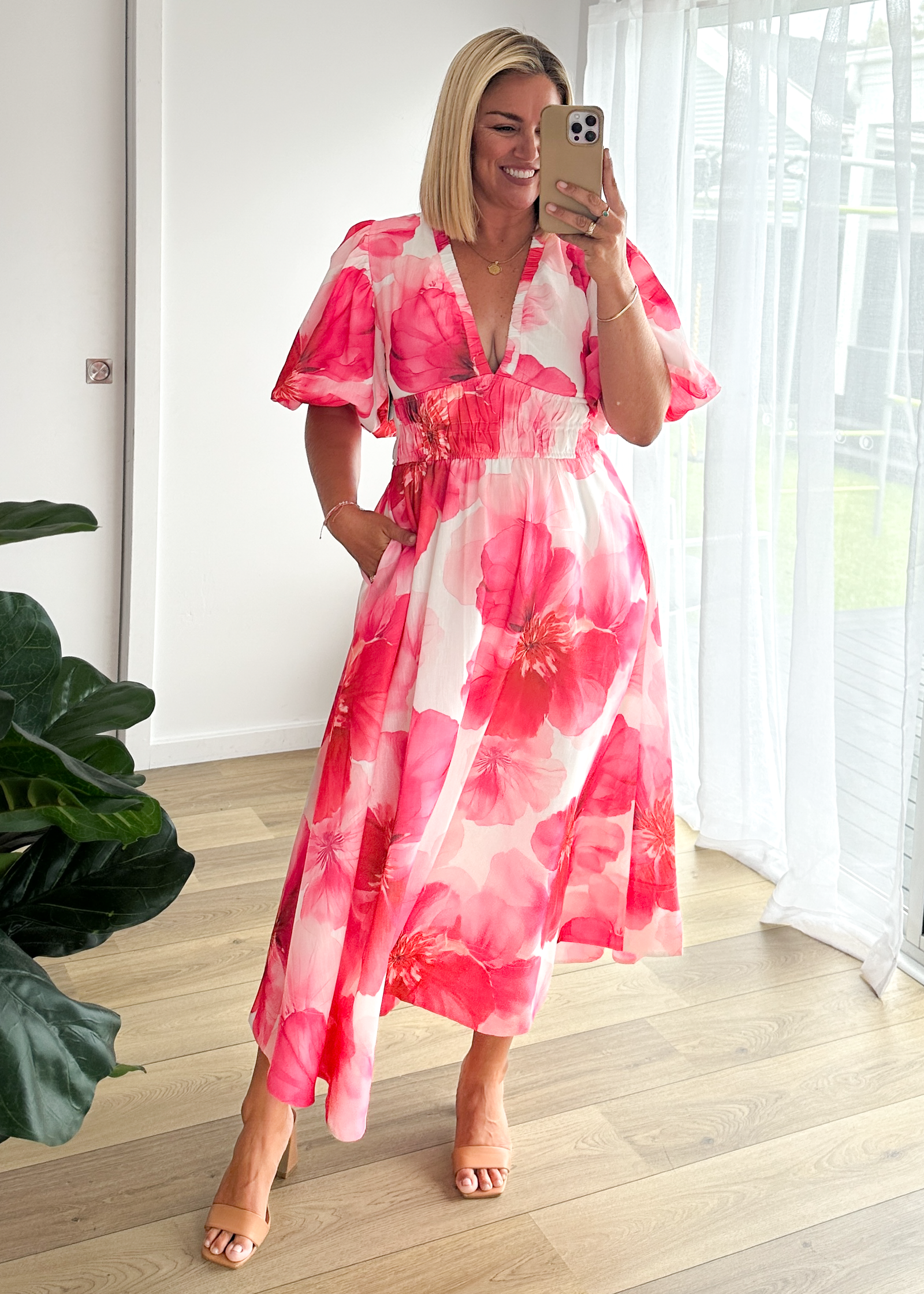 day of destiny midi dress pink Destiny Maxi Dress