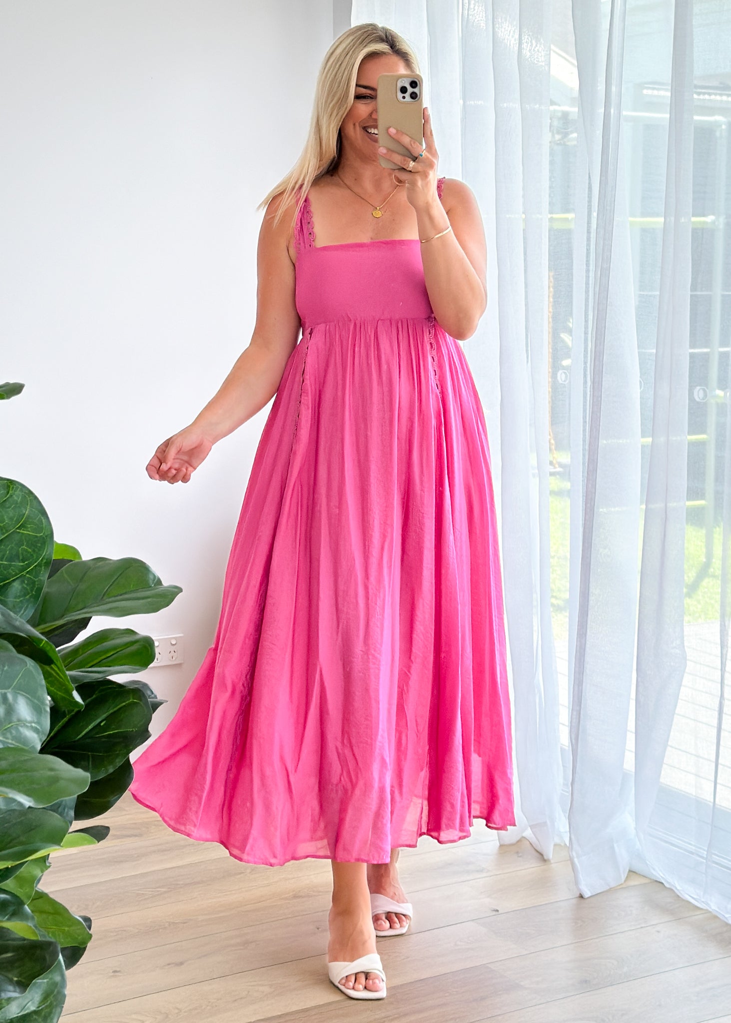 Orion Maxi Dress - Pink