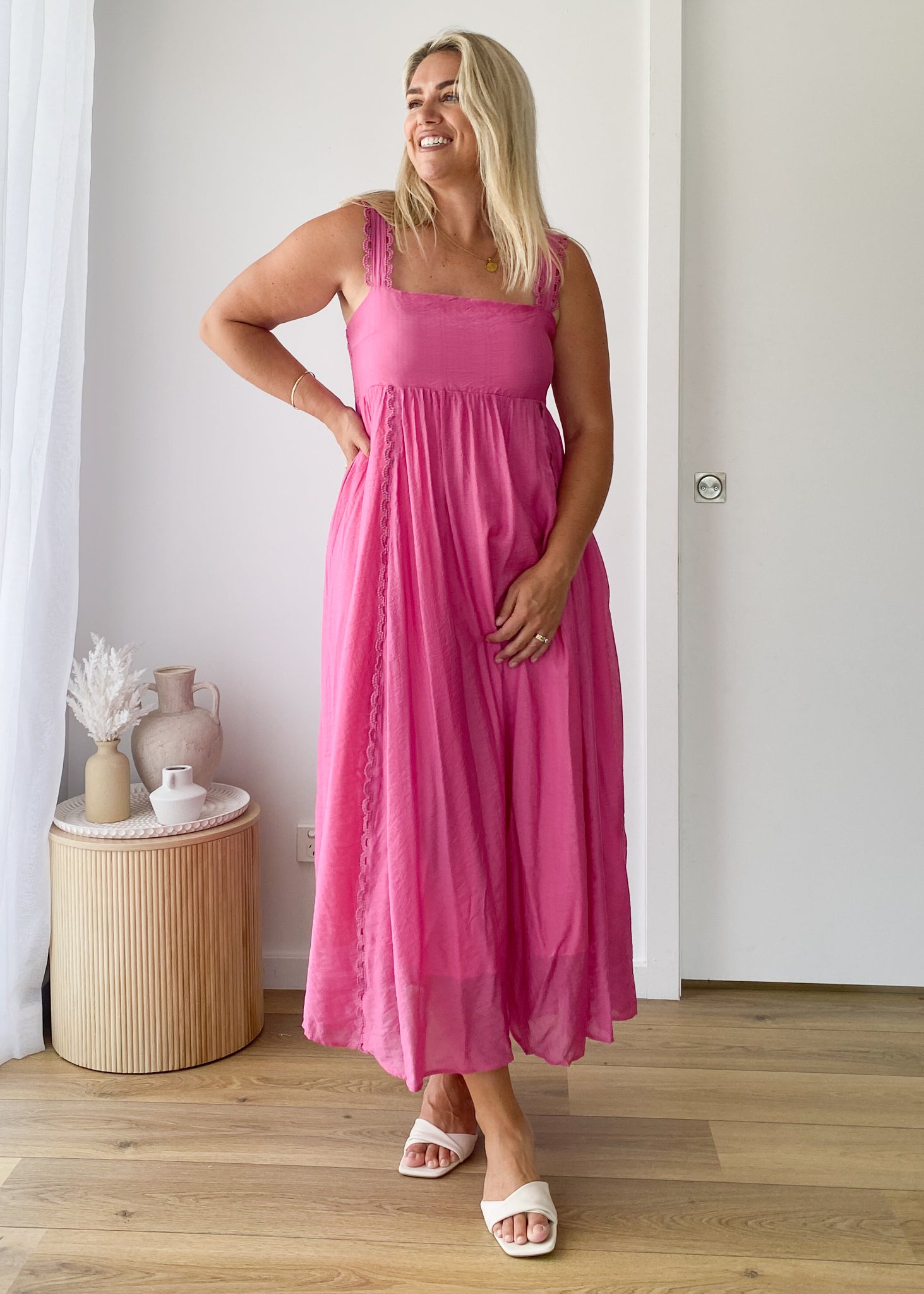 Orion Maxi Dress - Pink