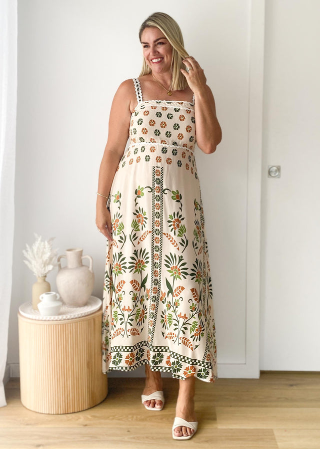 Mariselle Maxi Dress - Olive Garden