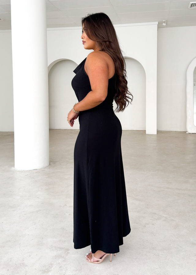 Demi Maxi Dress - Black Gingham & Heels Demi Maxi Dress - Black Gingham & Heels
