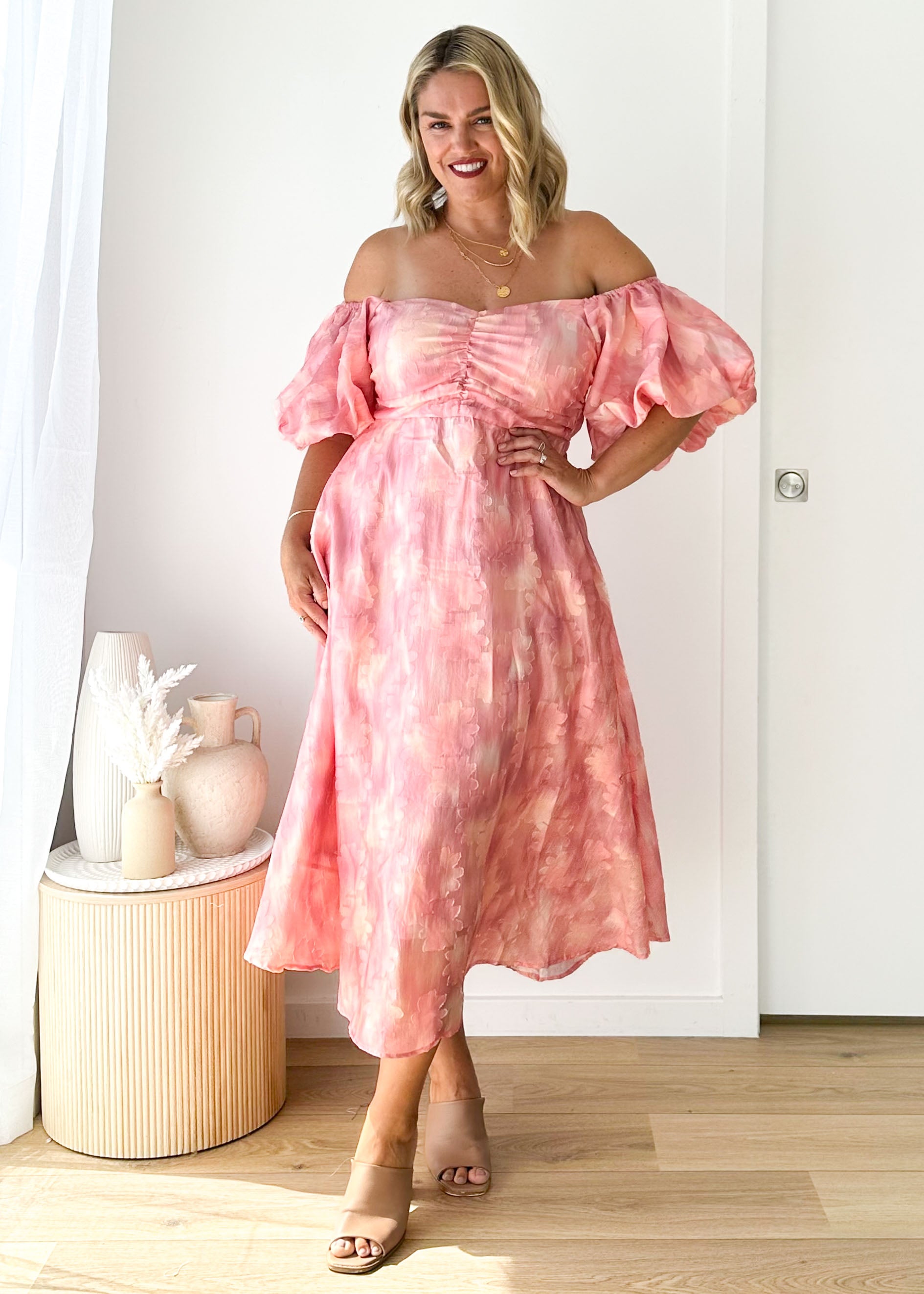 Peach Satins Lace Off-shoulder A-line Applique Long Ball Gown Dress,princess  Evening Dress on Luulla
