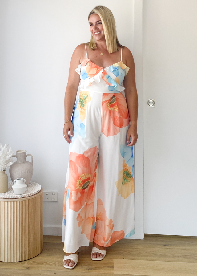 Jessika Pantsuit - Orange Blossom