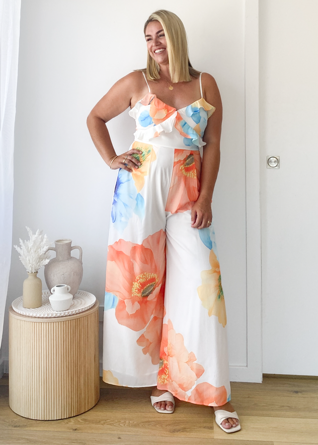 Jessika Pantsuit - Orange Blossom