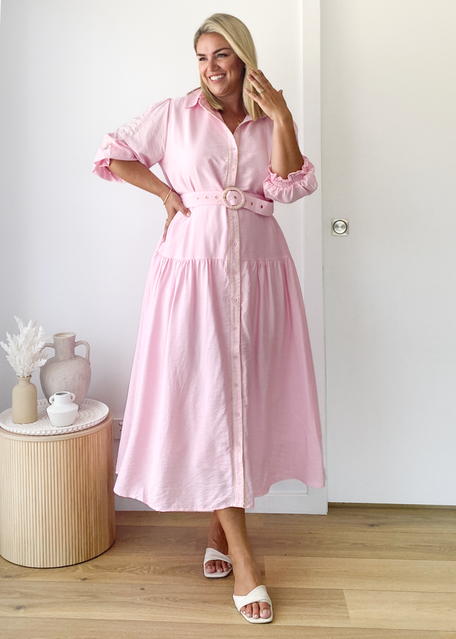 Matisse Maxi Dress - Pastel Pink