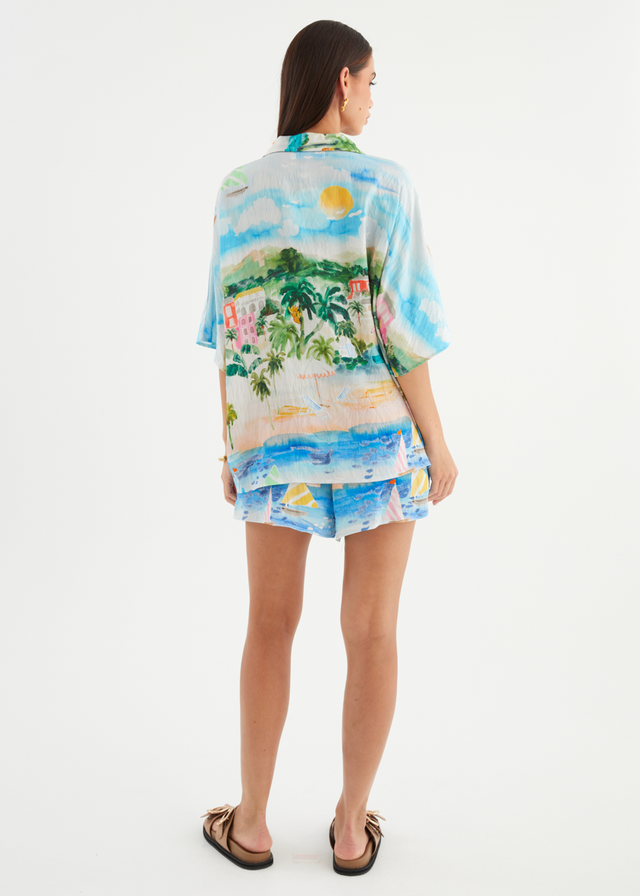 Anson Shirt - Tropical Coast