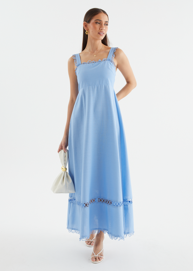 Reign Maxi Dress - Blue