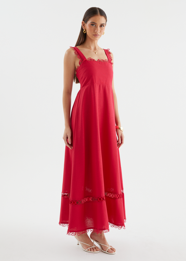 Reign Maxi Dress - Red