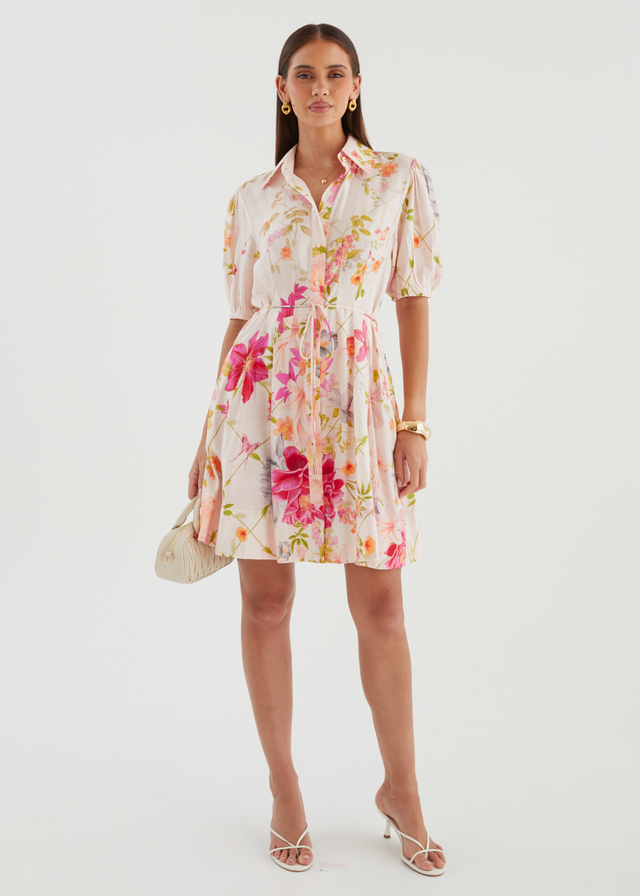 Lennoa Dress - Pink Floral