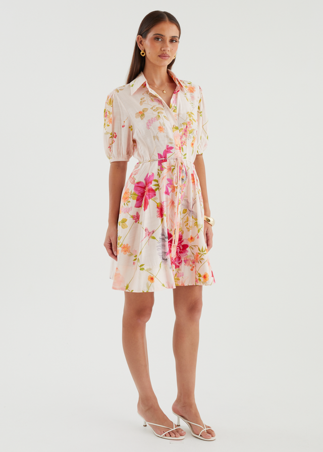Lennoa Dress - Pink Floral