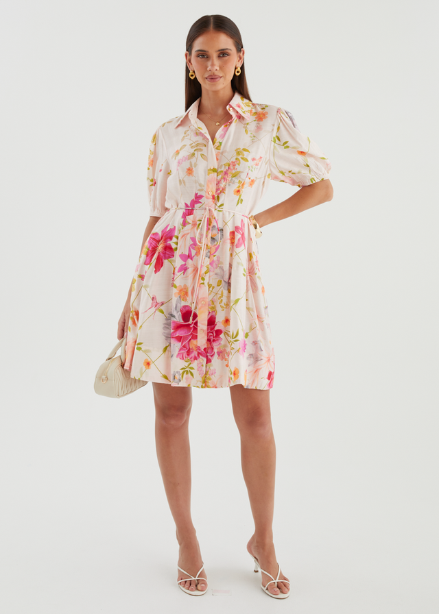 Lennoa Dress - Pink Floral