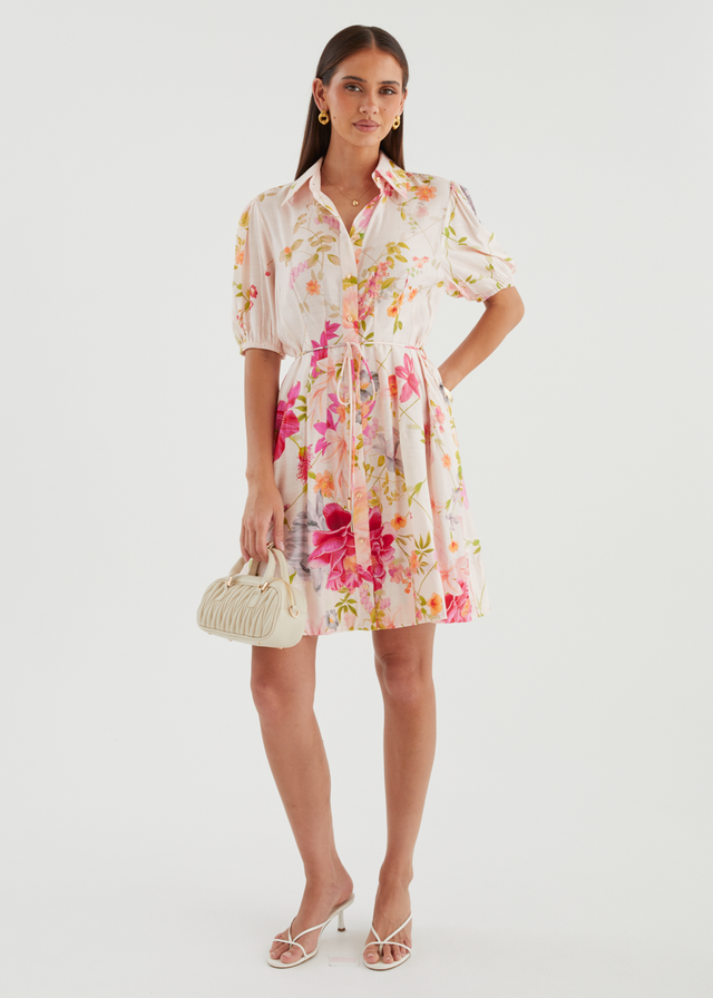 Lennoa Dress - Pink Floral