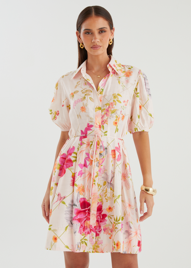 Lennoa Dress - Pink Floral