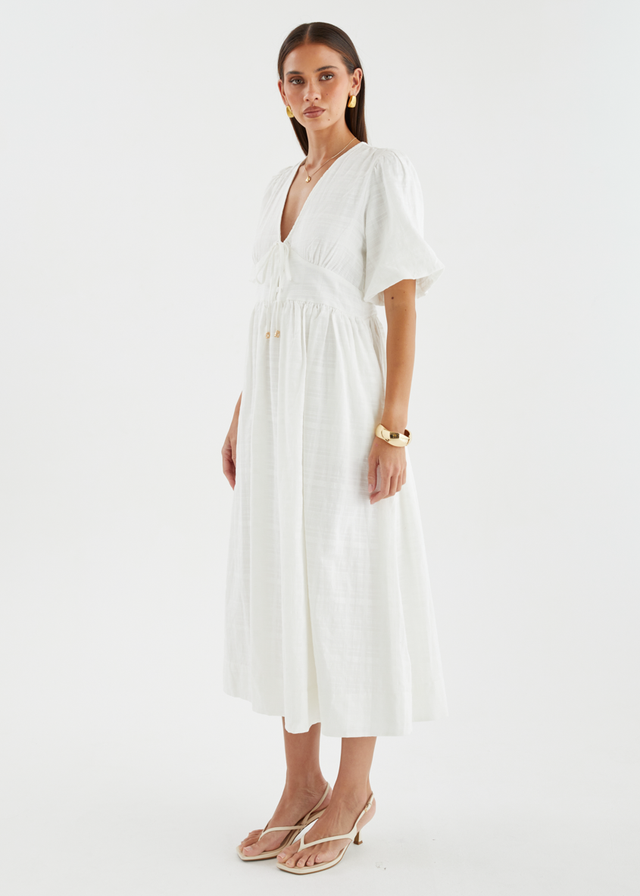 Lillyanne Midi Dress - Off White