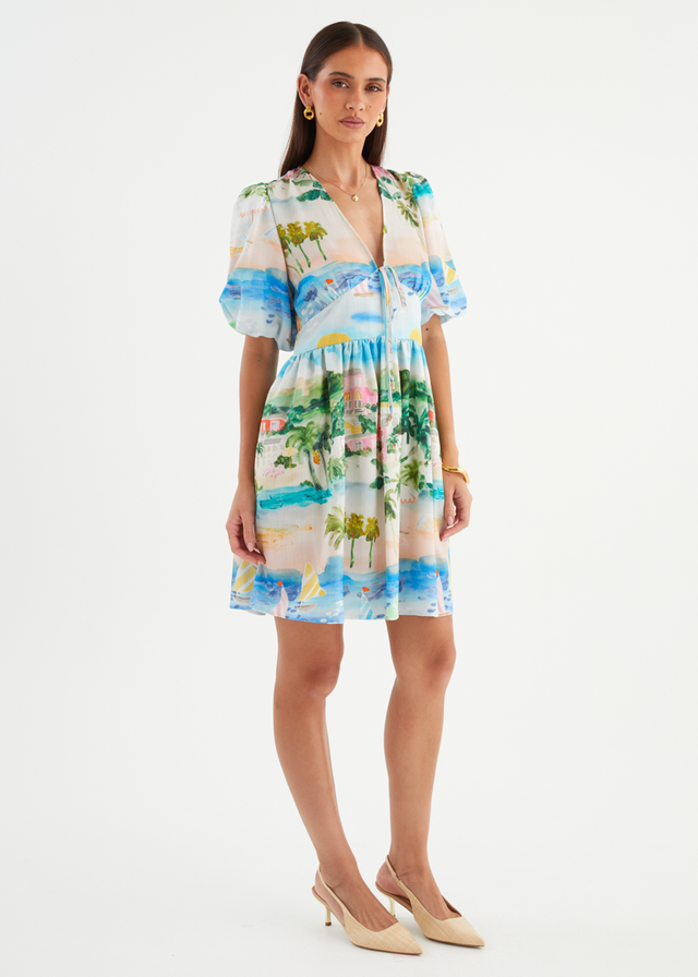 Amatia Dress - Tropical Coast
