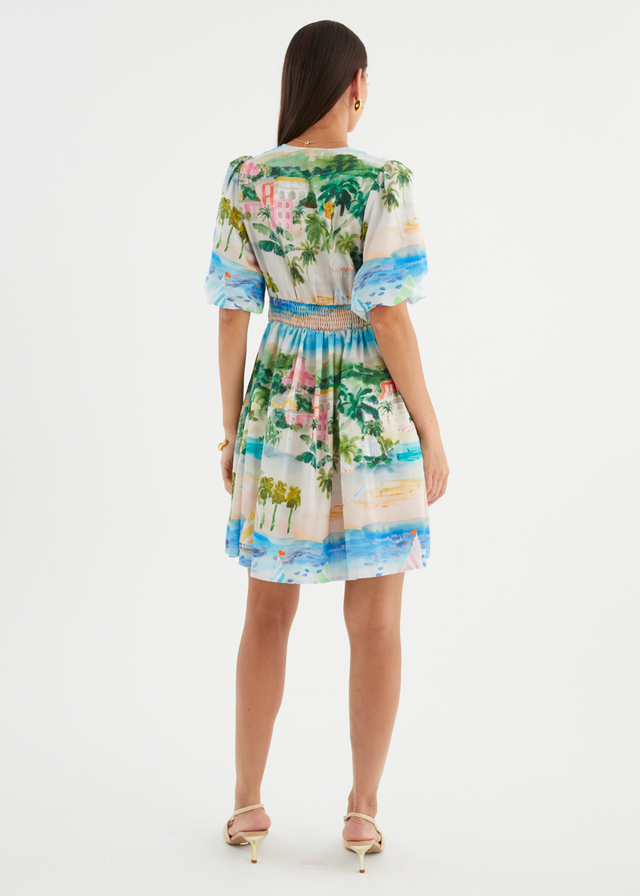 Amatia Dress - Tropical Coast