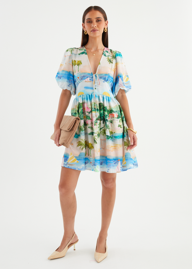 Amatia Dress - Tropical Coast