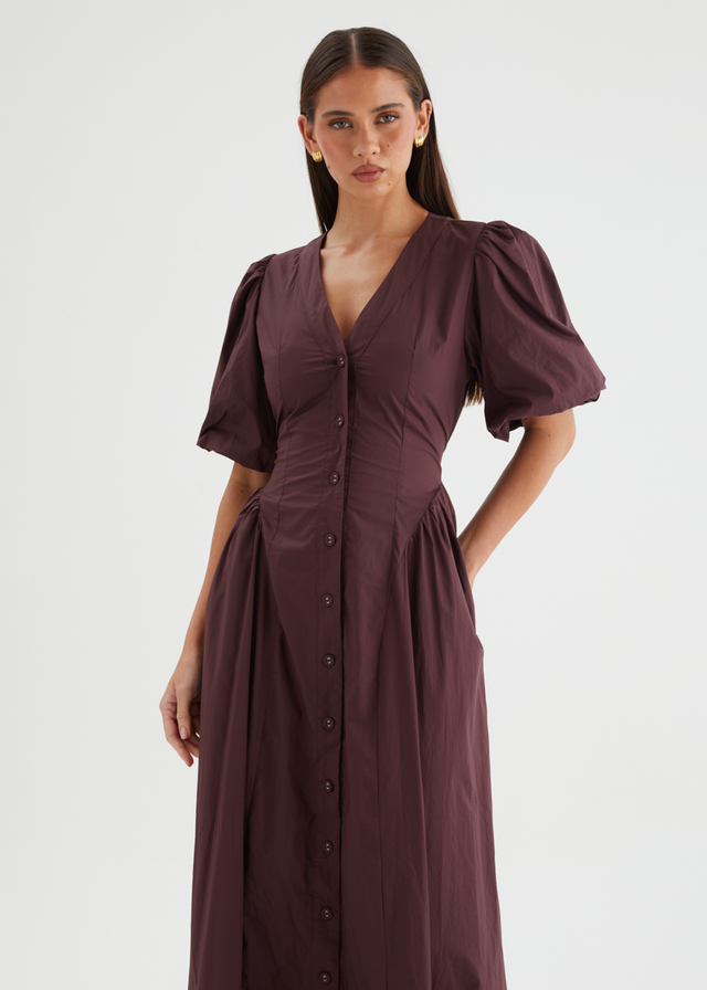 Jessinta Maxi Dress - Cacao
