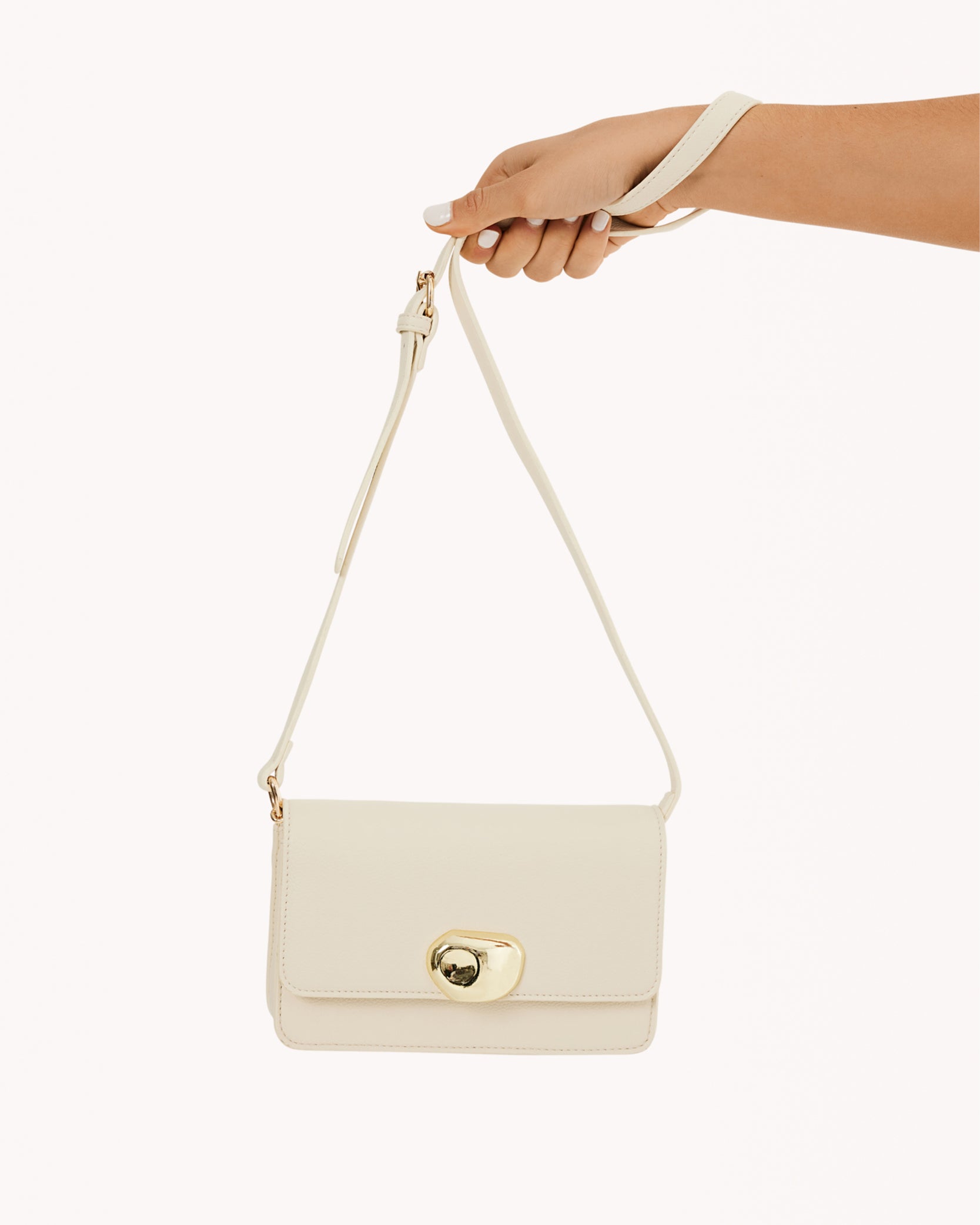 Sandra Crossbody Bag - Bone