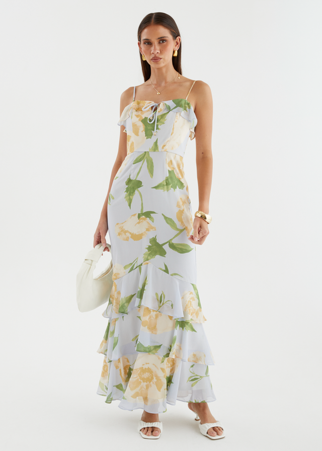 Renn Maxi Dress - Blue Bloom