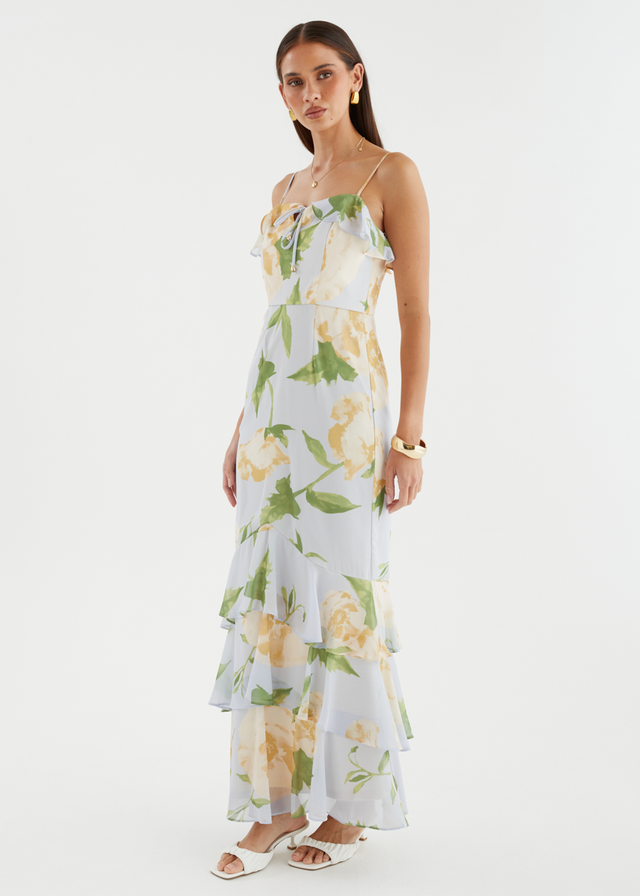 Renn Maxi Dress - Blue Bloom