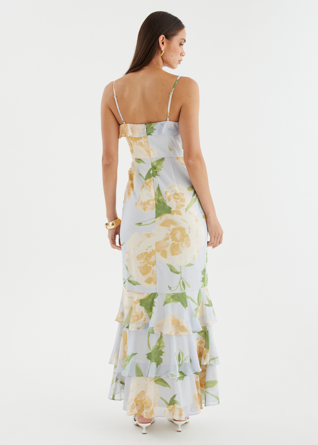 Renn Maxi Dress - Blue Bloom