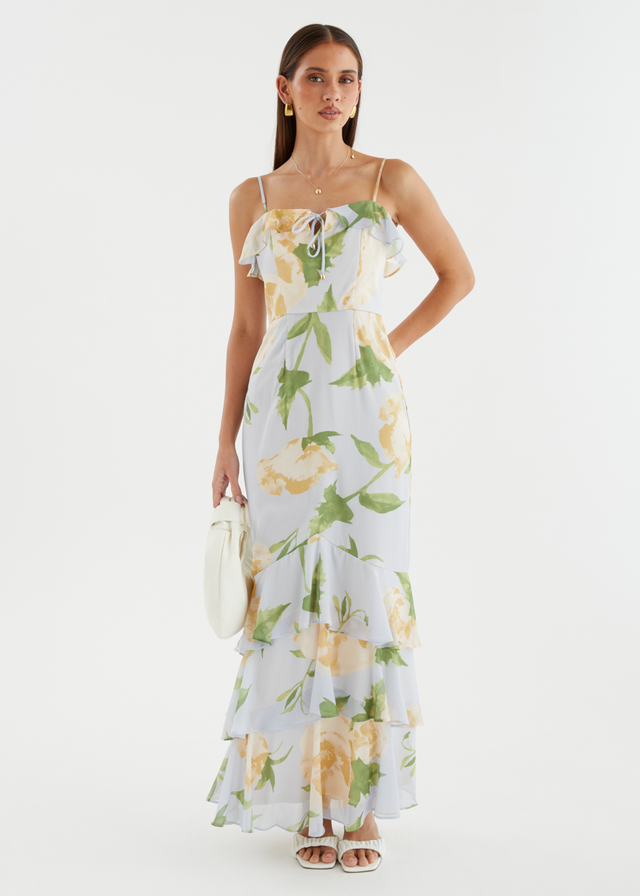 Renn Maxi Dress - Blue Bloom