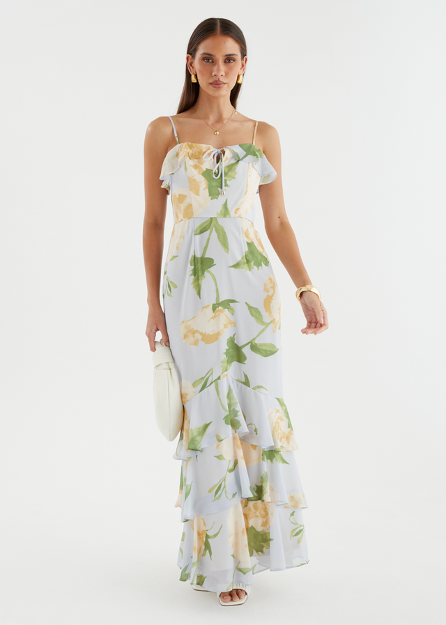 Renn Maxi Dress - Blue Bloom