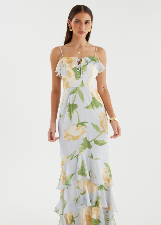 Renn Maxi Dress - Blue Bloom