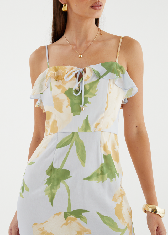 Renn Maxi Dress - Blue Bloom