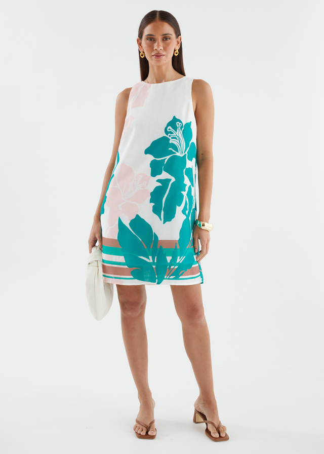 Arianne Dress - Jade Floral