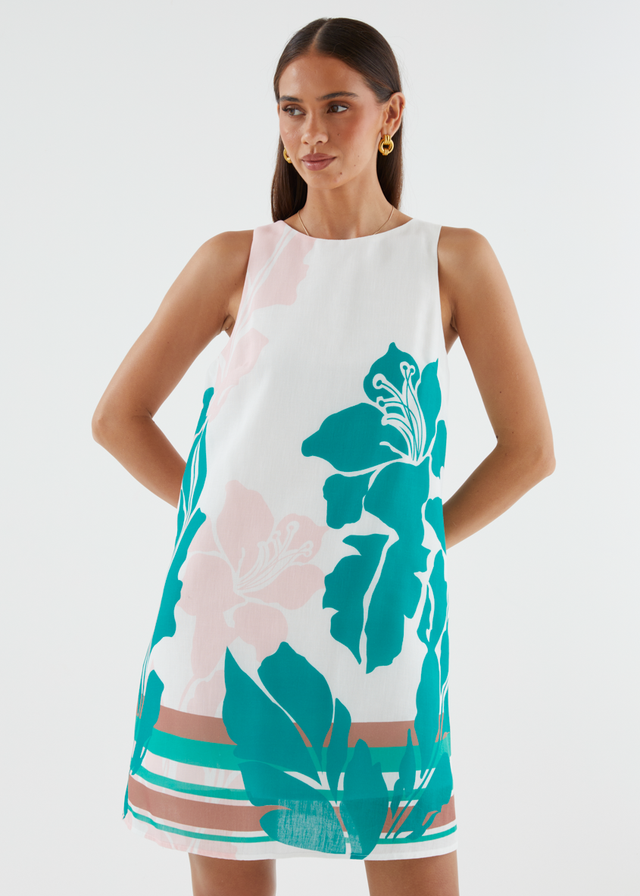 Arianne Dress - Jade Floral