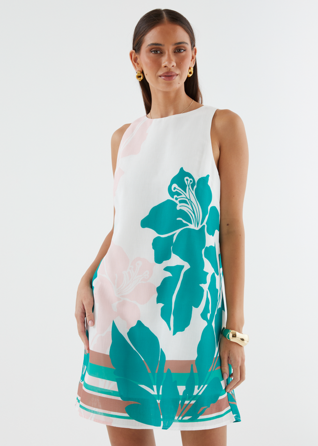 Arianne Dress - Jade Floral